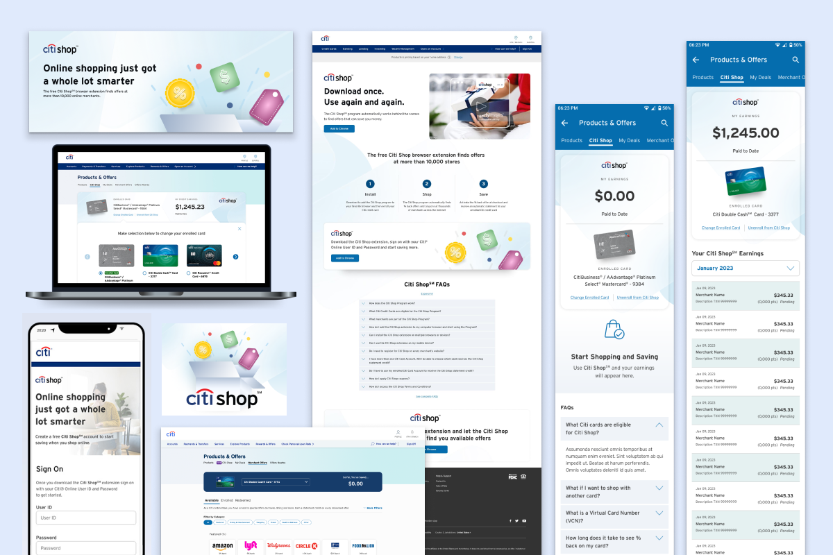 CitiShop Exclusive Member Shopping Experience